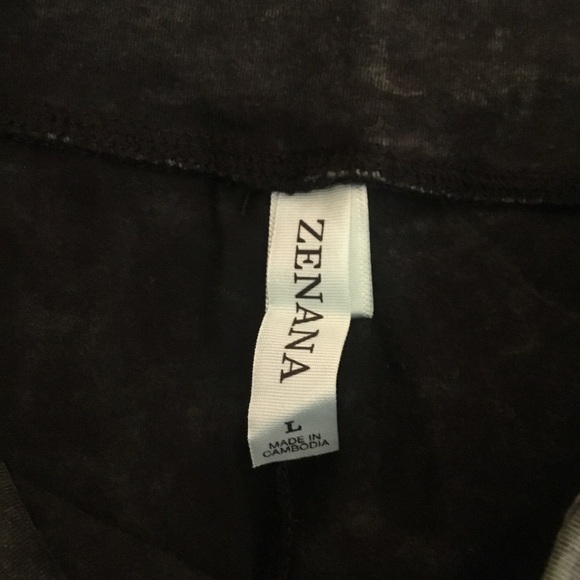 NWOT Zena Outfitters Wide Waistband Mineral biker shorts with pockets - Picture 11 of 12